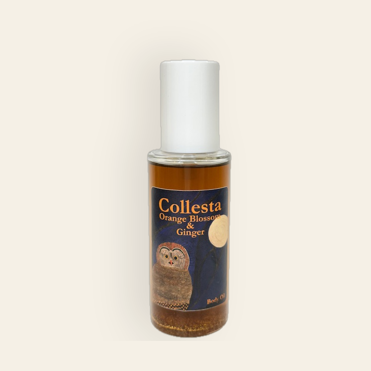 Orange Blossom & Ginger Body Oil - Collesta Cream