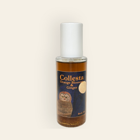 Orange Blossom & Ginger Body Oil - Collesta Cream