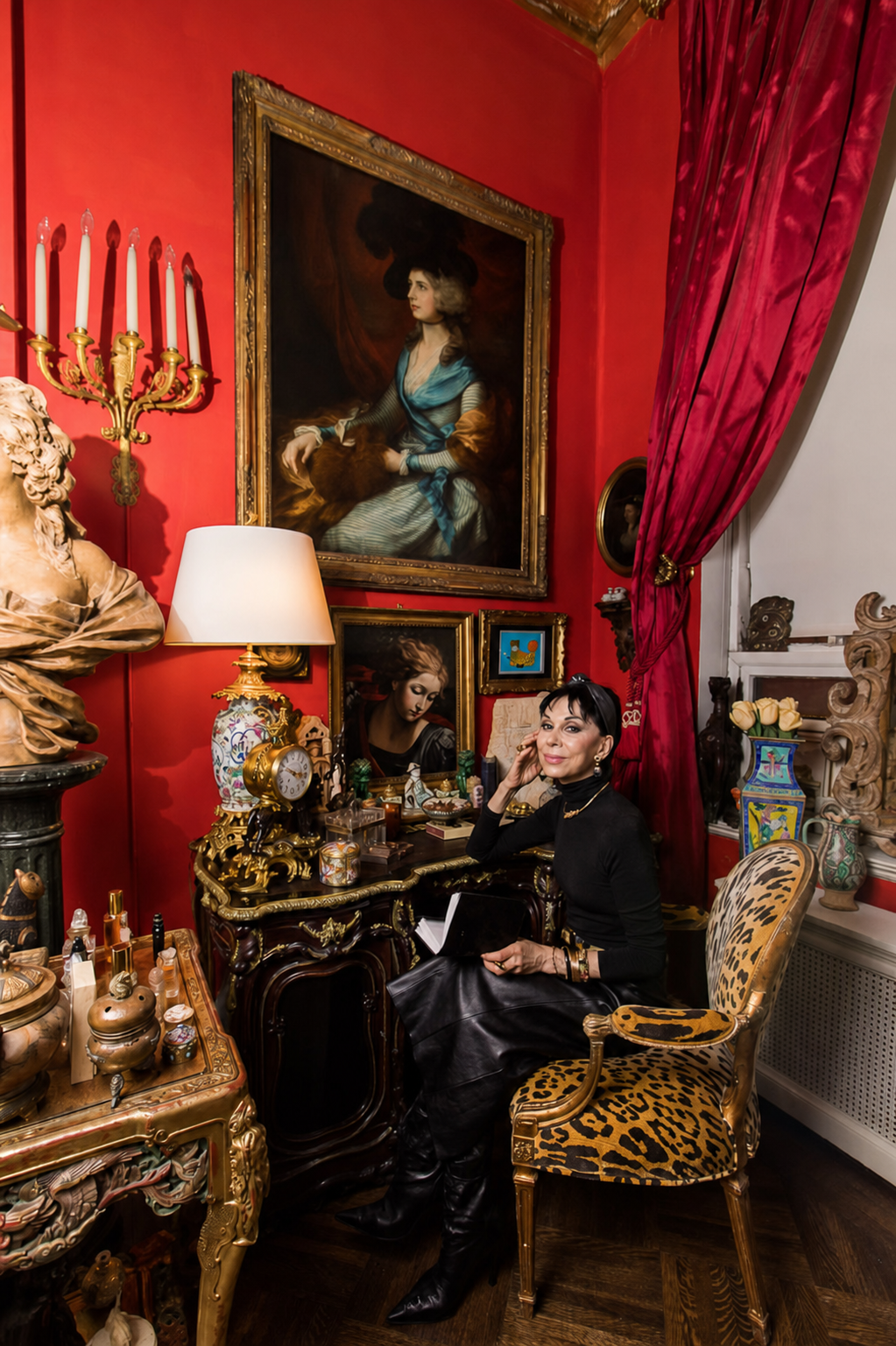 Cynthia Magro at her alchemist's desk